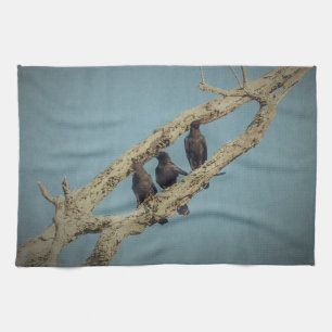 3 Crows kitchen towel