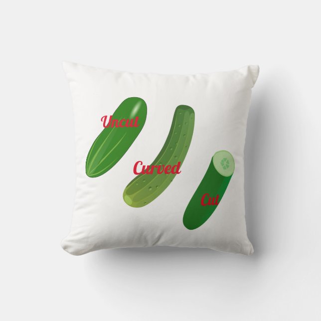 3 Cucumbers Thunder_Cove Cushion (Front)