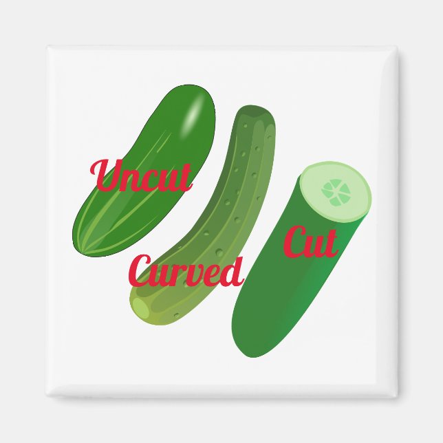 3 Cucumbers Thunder_Cove Magnet (Front)