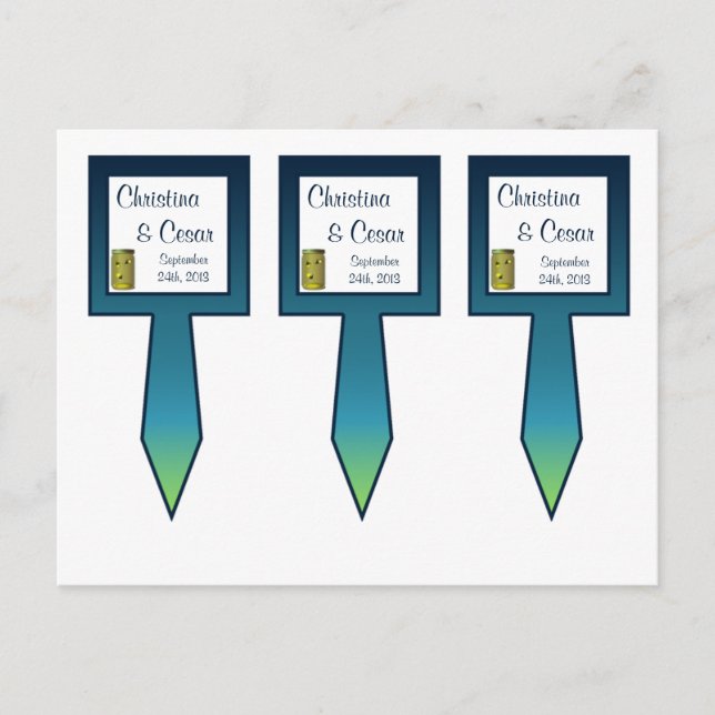 3 Cup Cake Picks Fireflies and Mason Jars Sunset Postcard (Front)