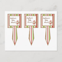 3 Cup Cake Picks Red Barn Farm Rooster