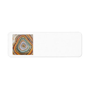 3 D Agate Address Labels
