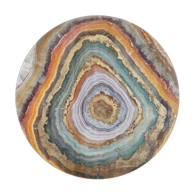 3 D Agate Cutting Board (Front)