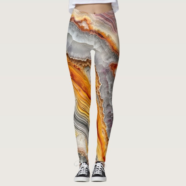3 D Agate Leggings (Front)