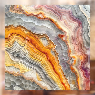 3 D Agate Window Cling