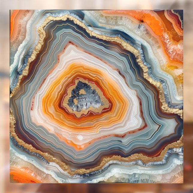 3 D Agate Window Cling (Sheet 2)