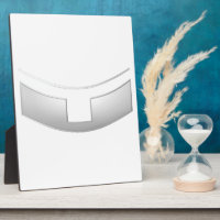 3-D Look Silver Priest's or Minister's Collar