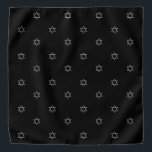 3-D Look Silver Star of David Bandana<br><div class="desc">3-D Look Silver Star of David

Feel free to add your own words and/or pictures to this item via Zazzle's great customisation tools.  This design also available on dozens of other products. Thanks for stopping by! God bless!</div>