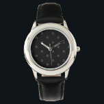 3-D Look Silver Star of David Watch<br><div class="desc">3-D Look Silver Star of David</div>