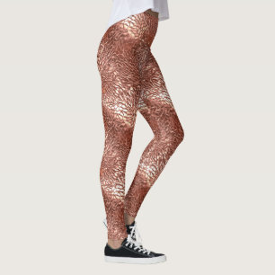 3 D Metal Leggings