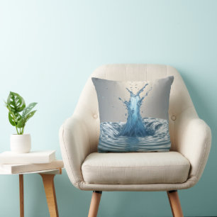3-D Water Splash Cushion