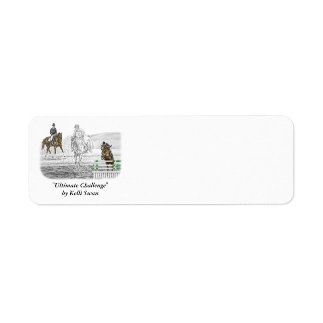 3-Day Eventing Horses Combined Training (Front)