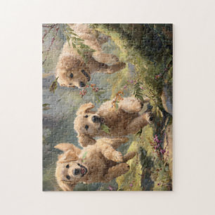 3 dogs jigsaw puzzle