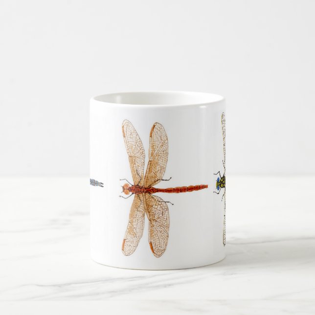 3 Dragonflies Coffee Mug (Center)