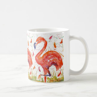 3 Flamingo Mug