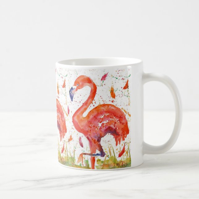 3 Flamingo Mug (Right)