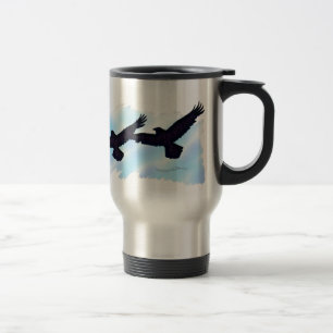 3 FLYING RAVENS Gift Mug Series