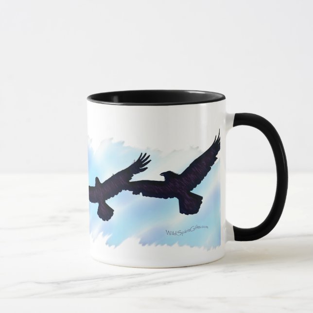 3 FLYING RAVENS Gift Series Mug (Right)