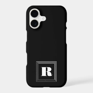 3 Frame Monogram Black & White