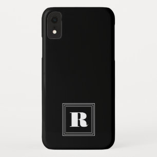 3 Frame Monogram   Black & White Case-Mate iPhone Case