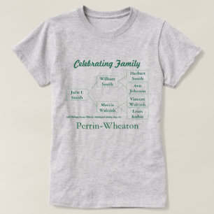 3-Gen and Group Name Celebrating Family T-Shirt