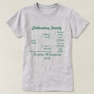 3-Gen and Group Name Celebrating Family T-Shirt