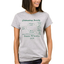 3-Gen and Group Name Celebrating Family T-Shirt