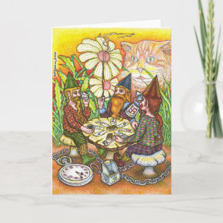 3 Gnomes Greeting Card