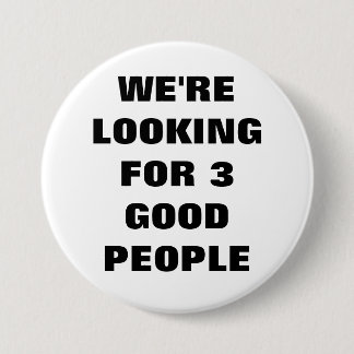 3 Good People Button