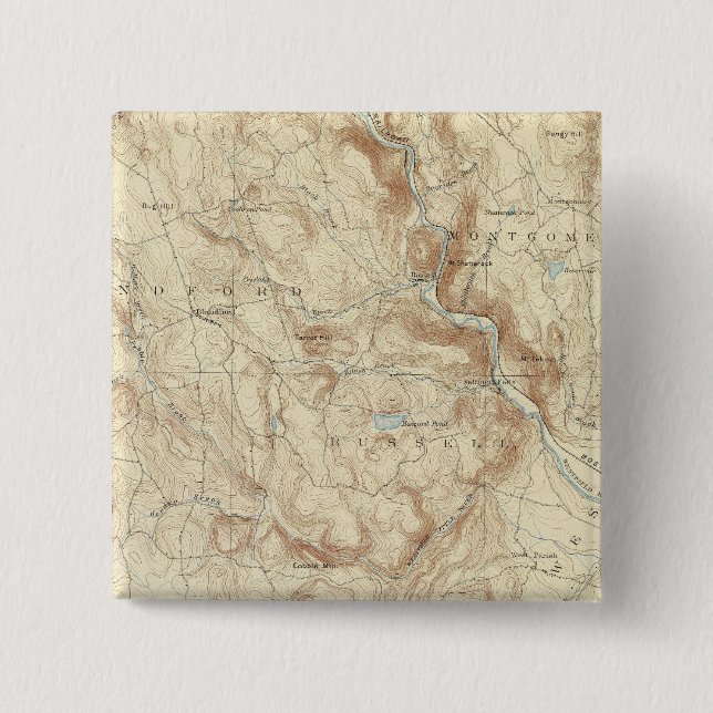 3 Granville sheet 15 Cm Square Badge (Front)