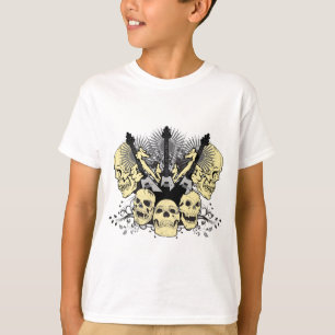 3 Guitars Skulls T-Shirt