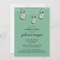 3 Hanging Mason Jars - Engagement Party