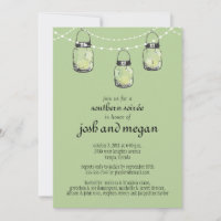 3 Hanging Mason Jars - Engagement Party