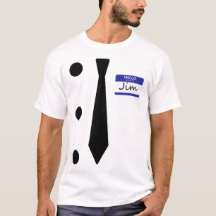 3 Hole Punch Jim Costume Easy Halloween T Shirt 