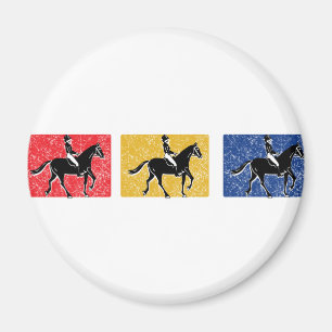 3-Horse-Riders Magnet