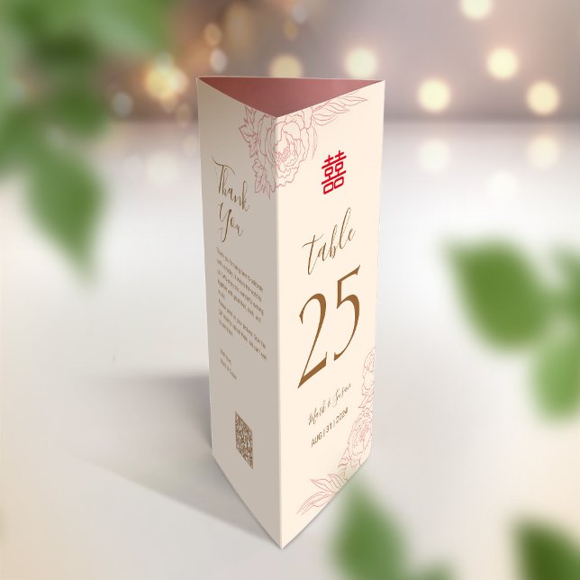 3 in 1 Table number, Menu & thank you card (Creator Uploaded)