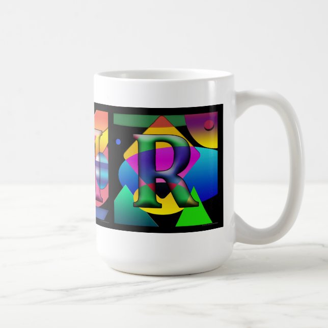 3 Initials Mug (Right)