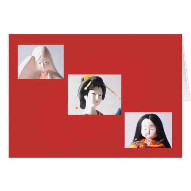 3 Japanese Dolls (Front Horizontal)