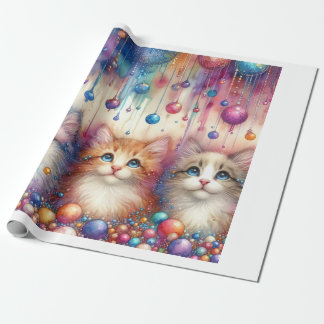 3 Kittens Wrapping Paper