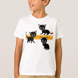 3 Kitties Kid's T Shirts