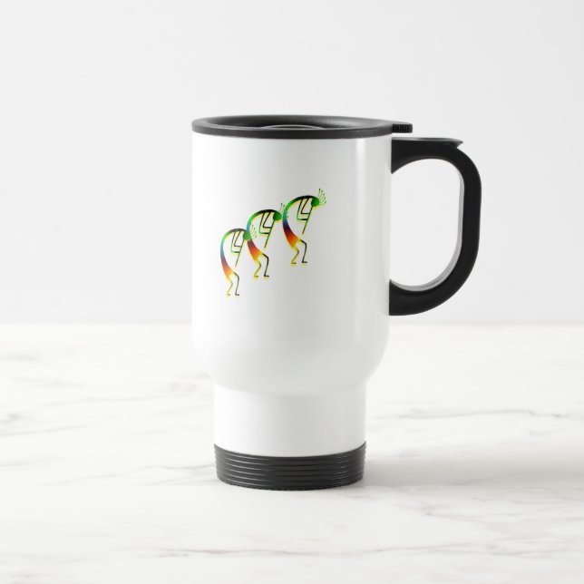 3 Kokopelli #12 Travel Mug (Right)