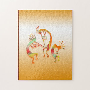 3 Kokopelli #51a Jigsaw Puzzle