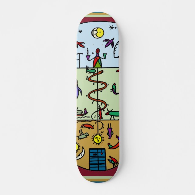 3 Layers of Life Skateboard (Front)