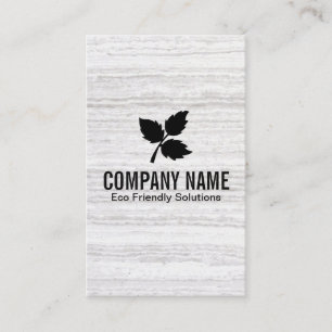 3 Leaf Eco Friendly 2 / Texture Business Card