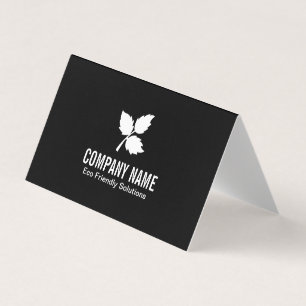 3 Leaf Eco Friendly Business Card