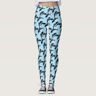 3 Leaping Porpoises Thunder_Cove Leggings