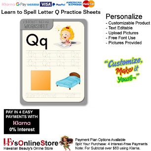 3 Learn To Spell Letter Q Teacher Home Schooling