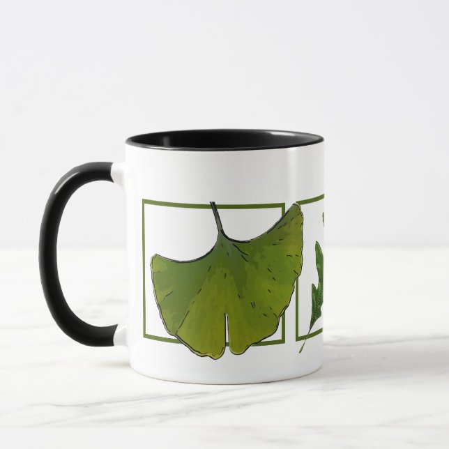 3 leaves mug (Left)