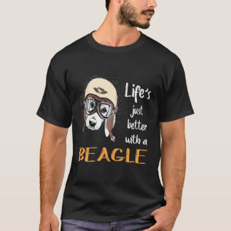 3 Life Just Better With A Beagle T-Shirt