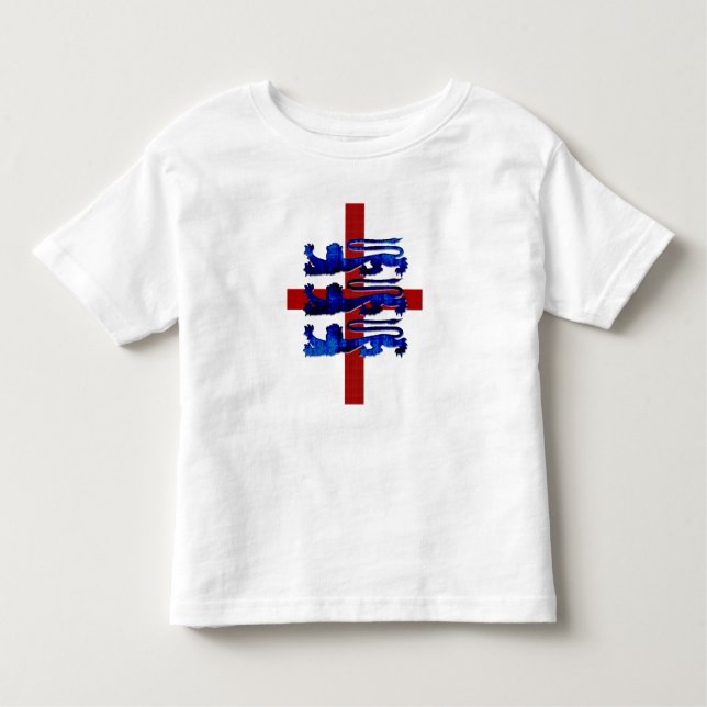 3 lions England St George's flag gifts Toddler T-Shirt (Front)
